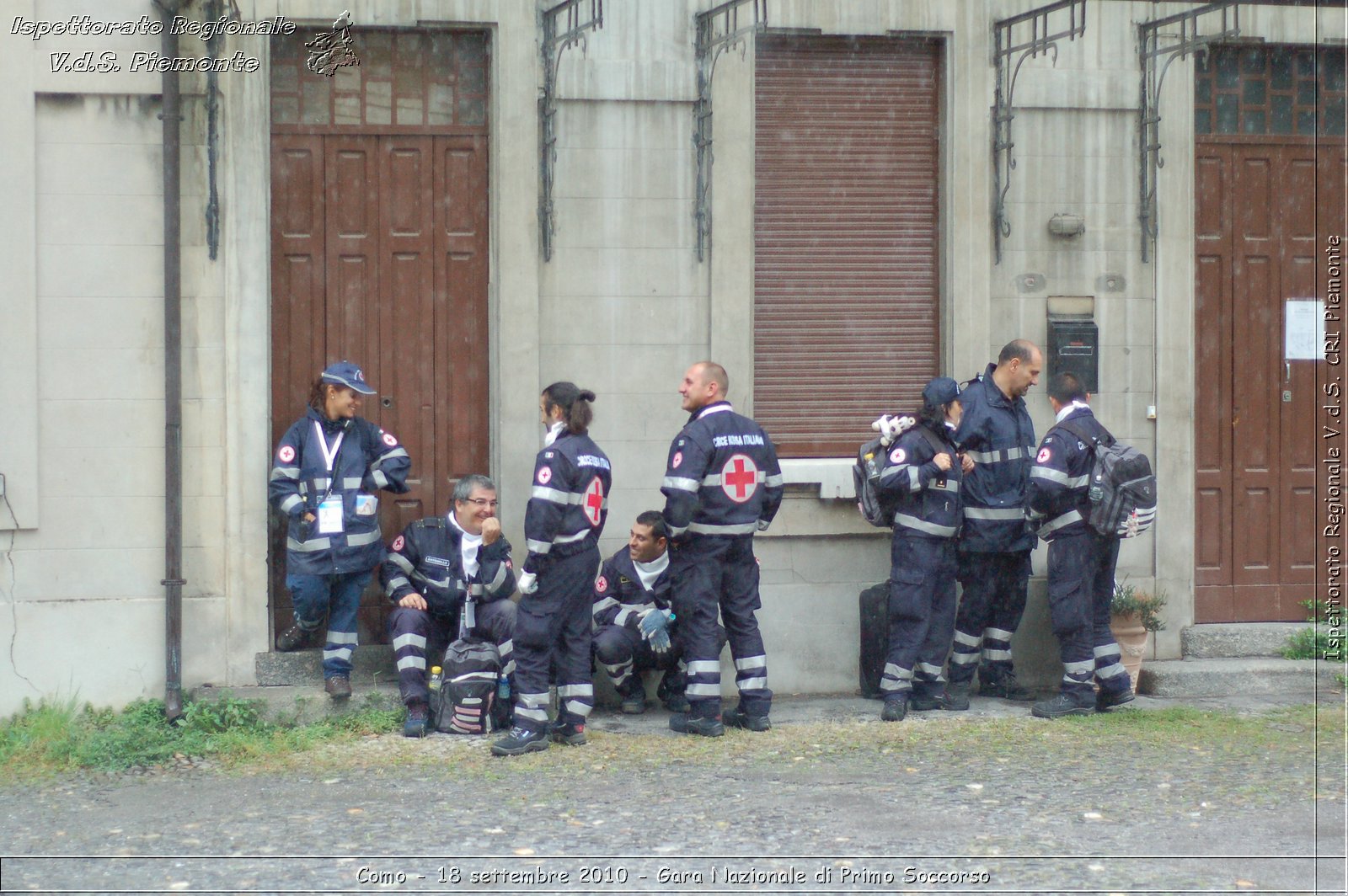 Como - 18 settembre 2010 - Gara Nazionale di Primo Soccorso -  Croce Rossa Italiana - Ispettorato Regionale Volontari del Soccorso Piemonte