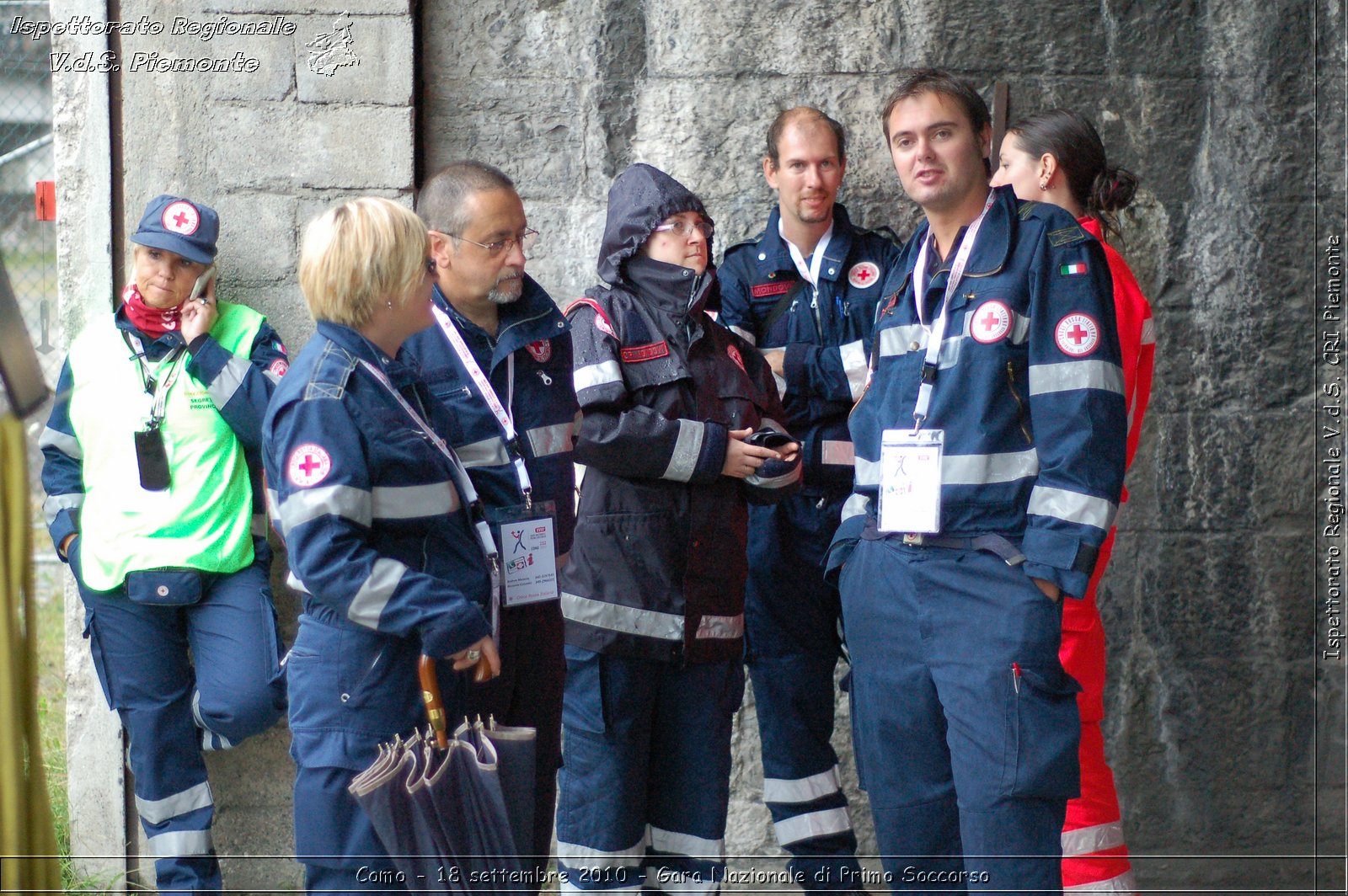 Como - 18 settembre 2010 - Gara Nazionale di Primo Soccorso -  Croce Rossa Italiana - Ispettorato Regionale Volontari del Soccorso Piemonte