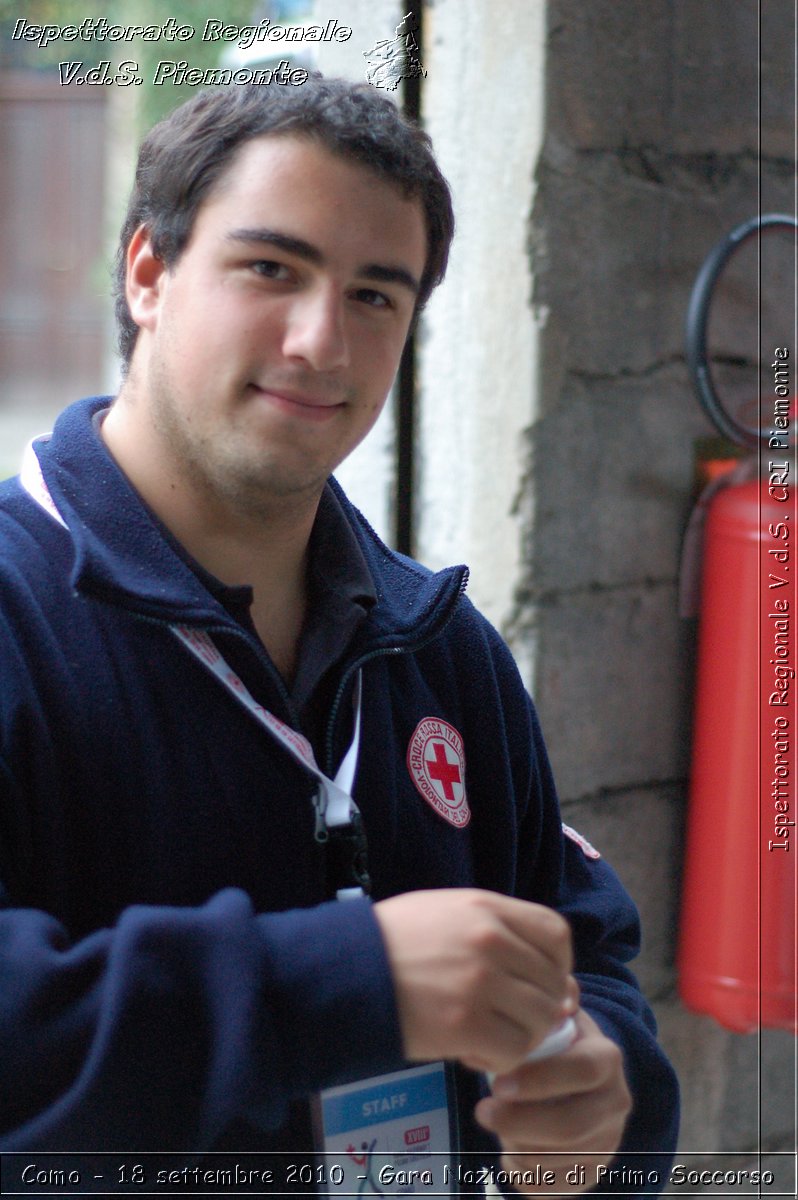 Como - 18 settembre 2010 - Gara Nazionale di Primo Soccorso -  Croce Rossa Italiana - Ispettorato Regionale Volontari del Soccorso Piemonte