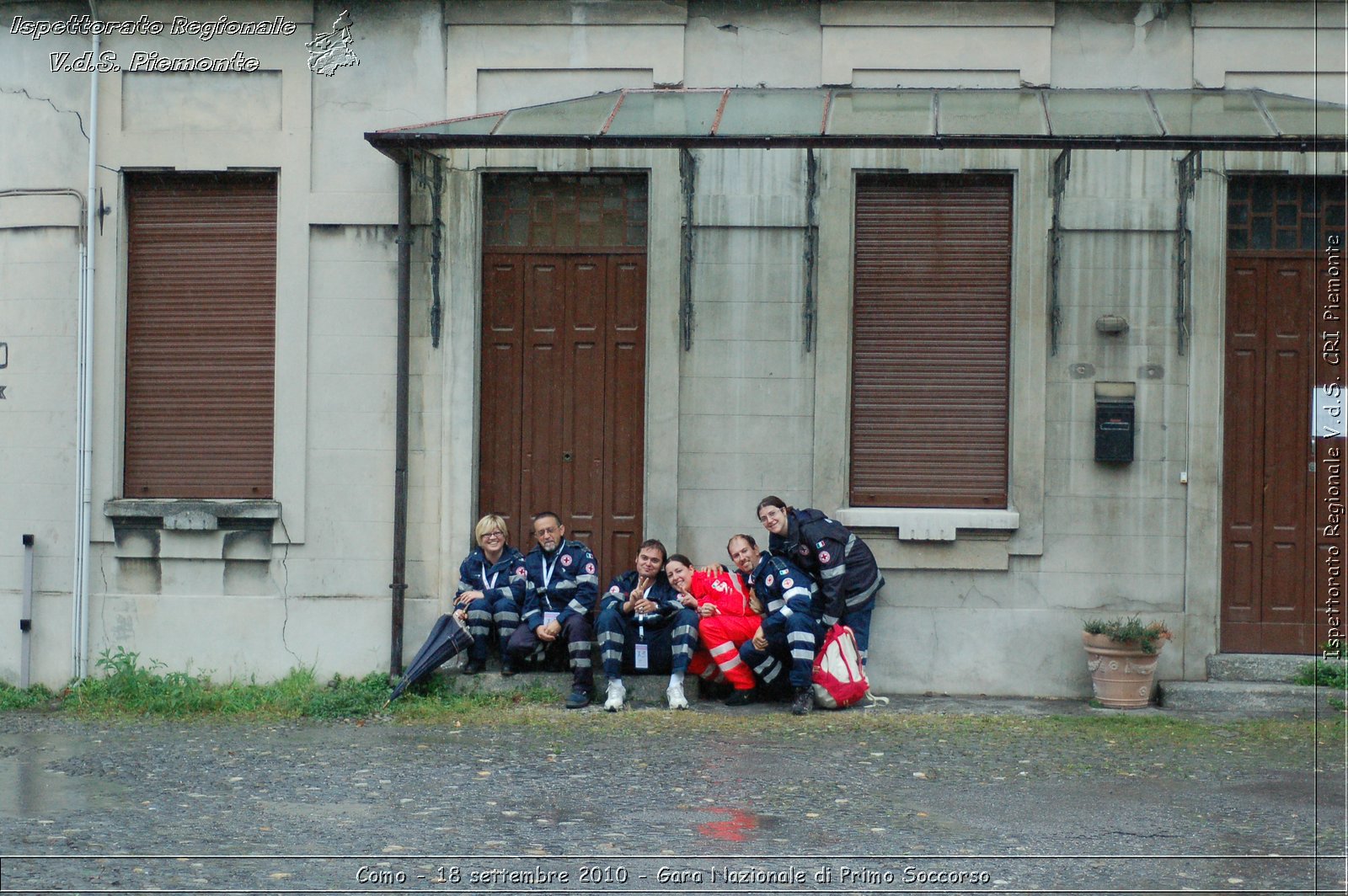 Como - 18 settembre 2010 - Gara Nazionale di Primo Soccorso -  Croce Rossa Italiana - Ispettorato Regionale Volontari del Soccorso Piemonte