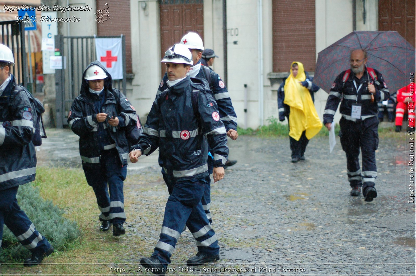 Como - 18 settembre 2010 - Gara Nazionale di Primo Soccorso -  Croce Rossa Italiana - Ispettorato Regionale Volontari del Soccorso Piemonte