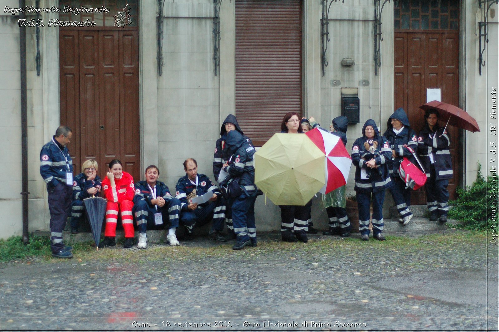 Como - 18 settembre 2010 - Gara Nazionale di Primo Soccorso -  Croce Rossa Italiana - Ispettorato Regionale Volontari del Soccorso Piemonte