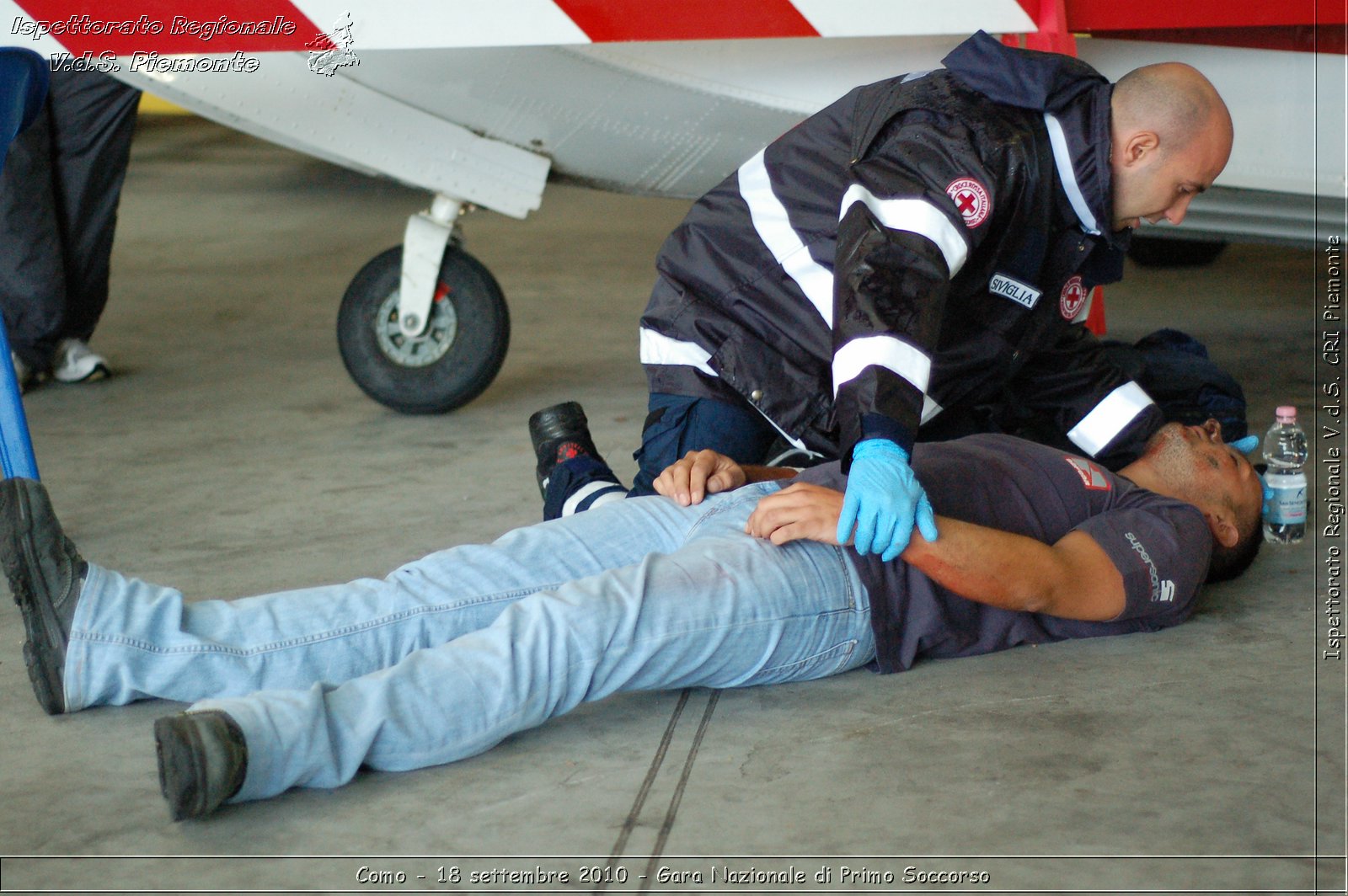 Como - 18 settembre 2010 - Gara Nazionale di Primo Soccorso -  Croce Rossa Italiana - Ispettorato Regionale Volontari del Soccorso Piemonte