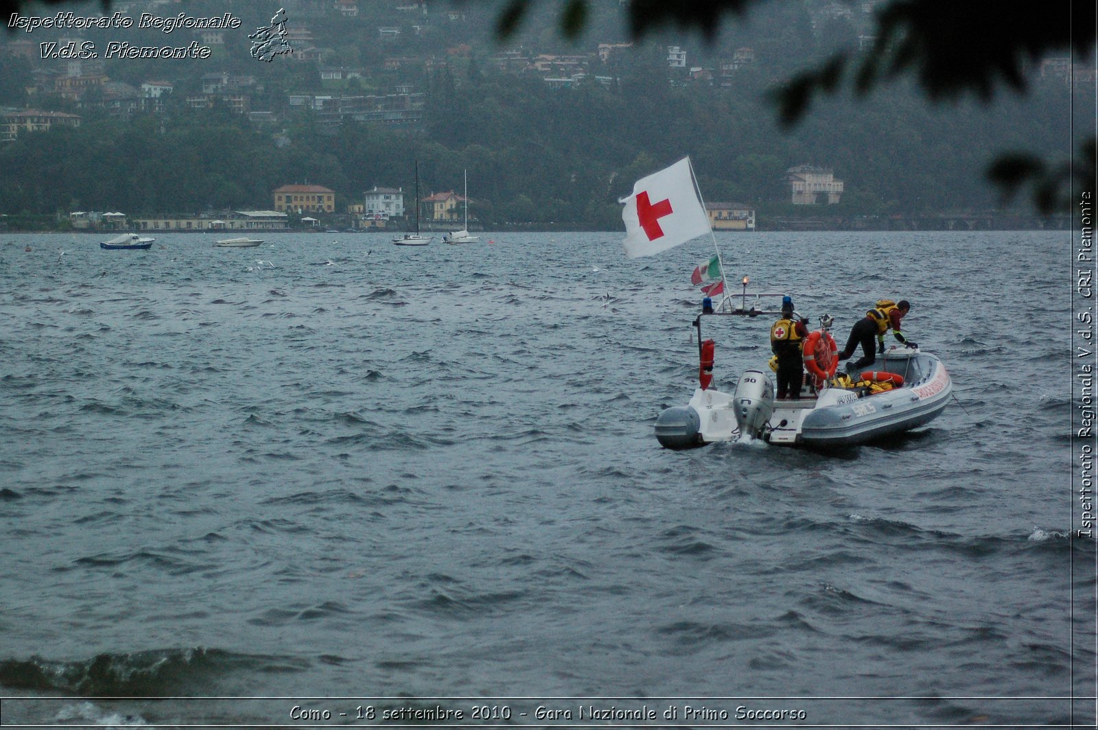 Como - 18 settembre 2010 - Gara Nazionale di Primo Soccorso -  Croce Rossa Italiana - Ispettorato Regionale Volontari del Soccorso Piemonte