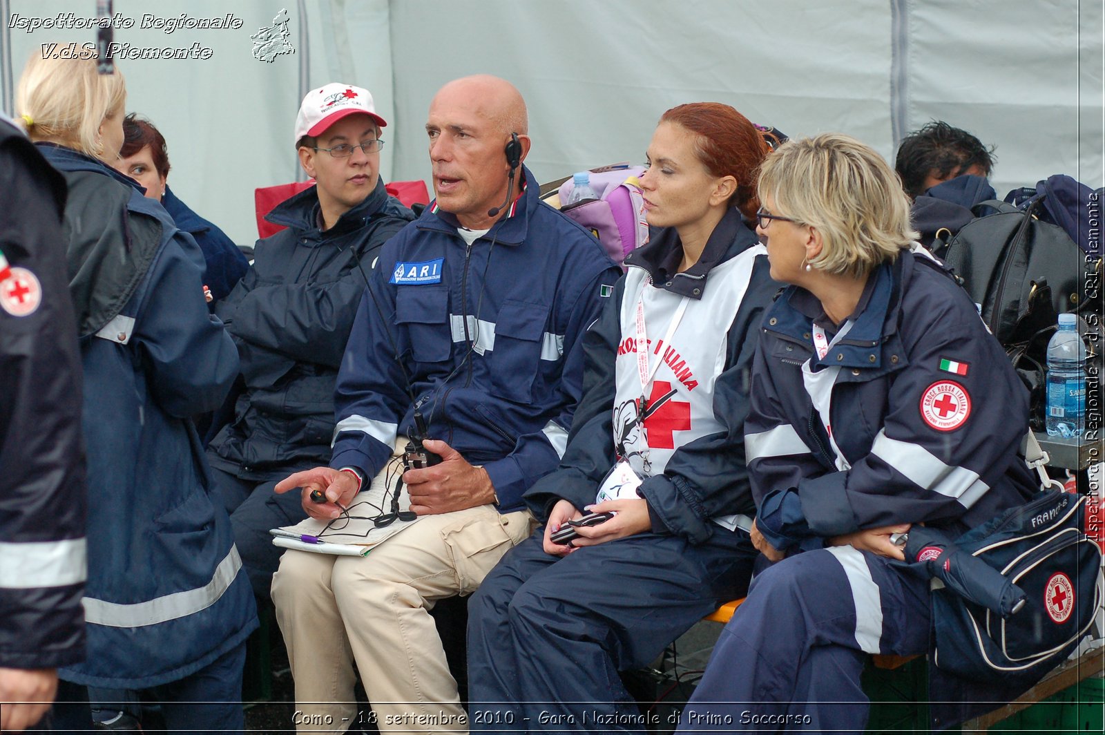 Como - 18 settembre 2010 - Gara Nazionale di Primo Soccorso -  Croce Rossa Italiana - Ispettorato Regionale Volontari del Soccorso Piemonte