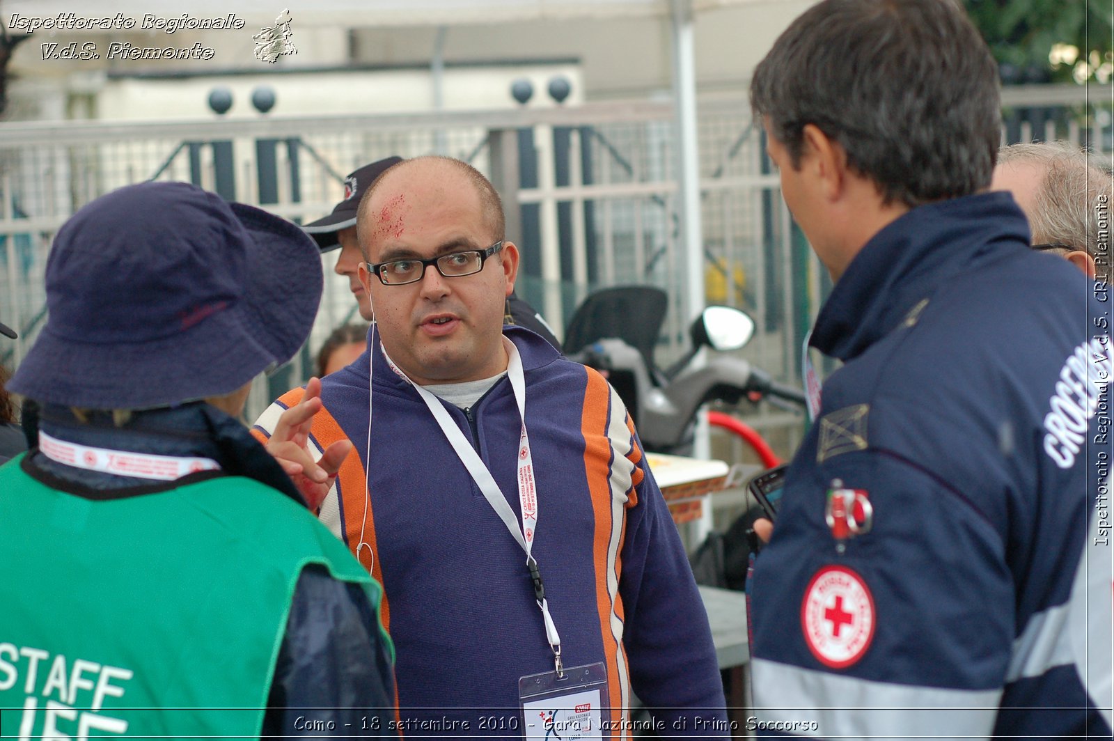 Como - 18 settembre 2010 - Gara Nazionale di Primo Soccorso -  Croce Rossa Italiana - Ispettorato Regionale Volontari del Soccorso Piemonte