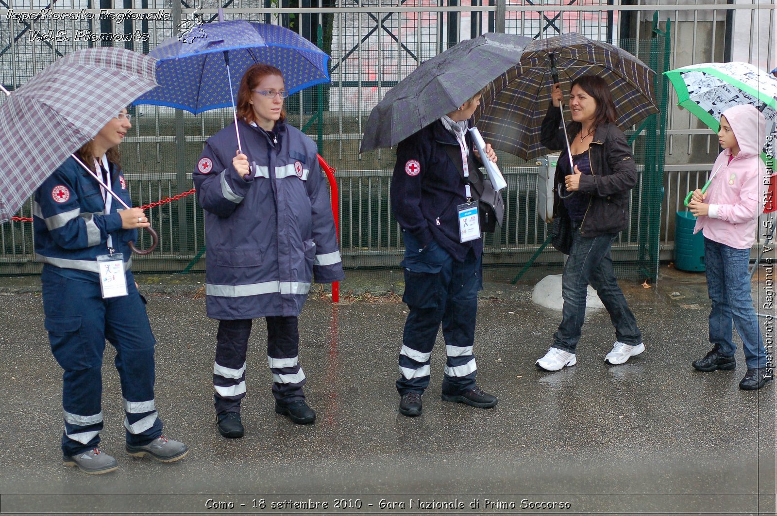 Como - 18 settembre 2010 - Gara Nazionale di Primo Soccorso -  Croce Rossa Italiana - Ispettorato Regionale Volontari del Soccorso Piemonte