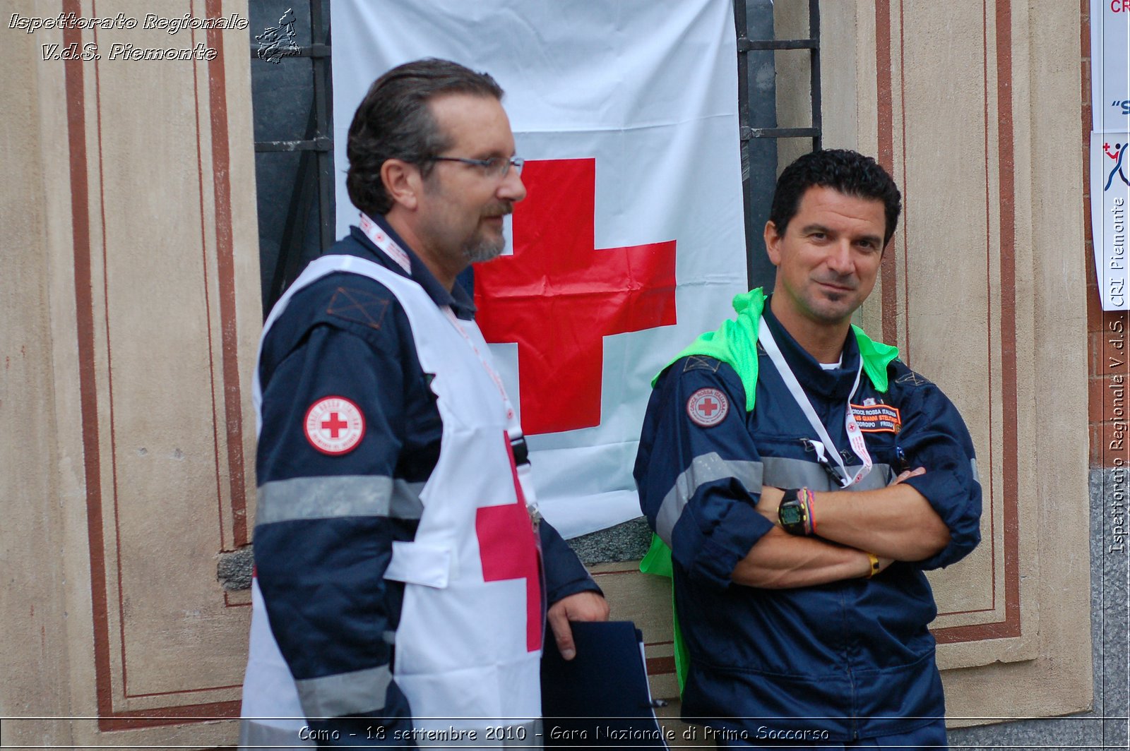 Como - 18 settembre 2010 - Gara Nazionale di Primo Soccorso -  Croce Rossa Italiana - Ispettorato Regionale Volontari del Soccorso Piemonte