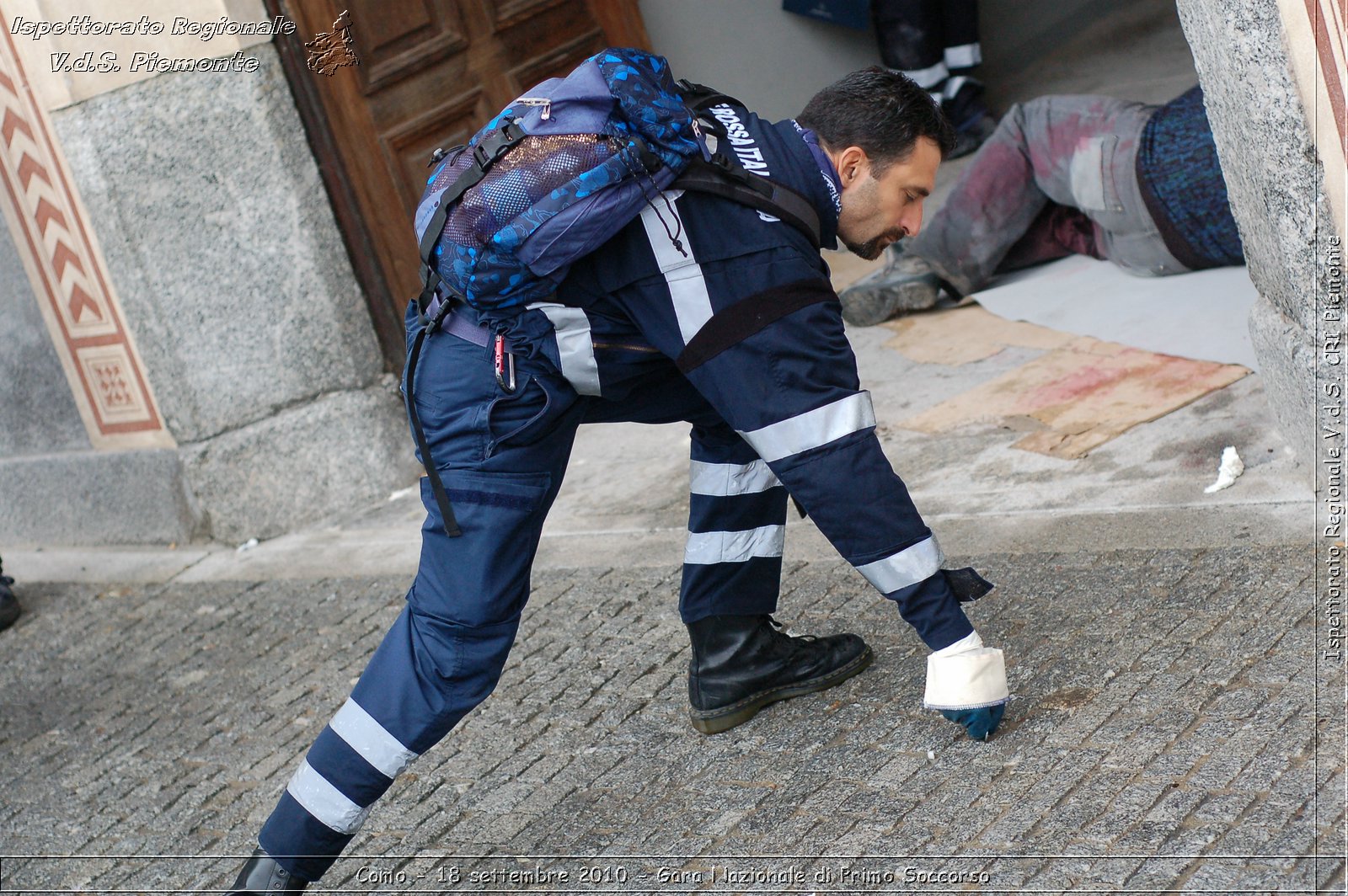 Como - 18 settembre 2010 - Gara Nazionale di Primo Soccorso -  Croce Rossa Italiana - Ispettorato Regionale Volontari del Soccorso Piemonte