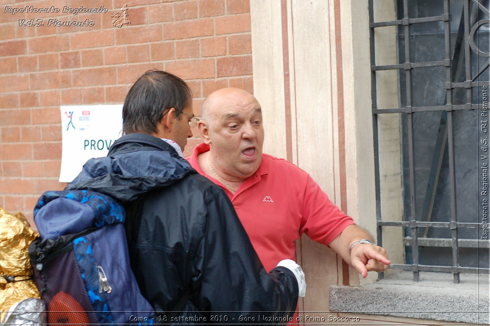 Como - 18 settembre 2010 - Gara Nazionale di Primo Soccorso -  Croce Rossa Italiana - Ispettorato Regionale Volontari del Soccorso Piemonte