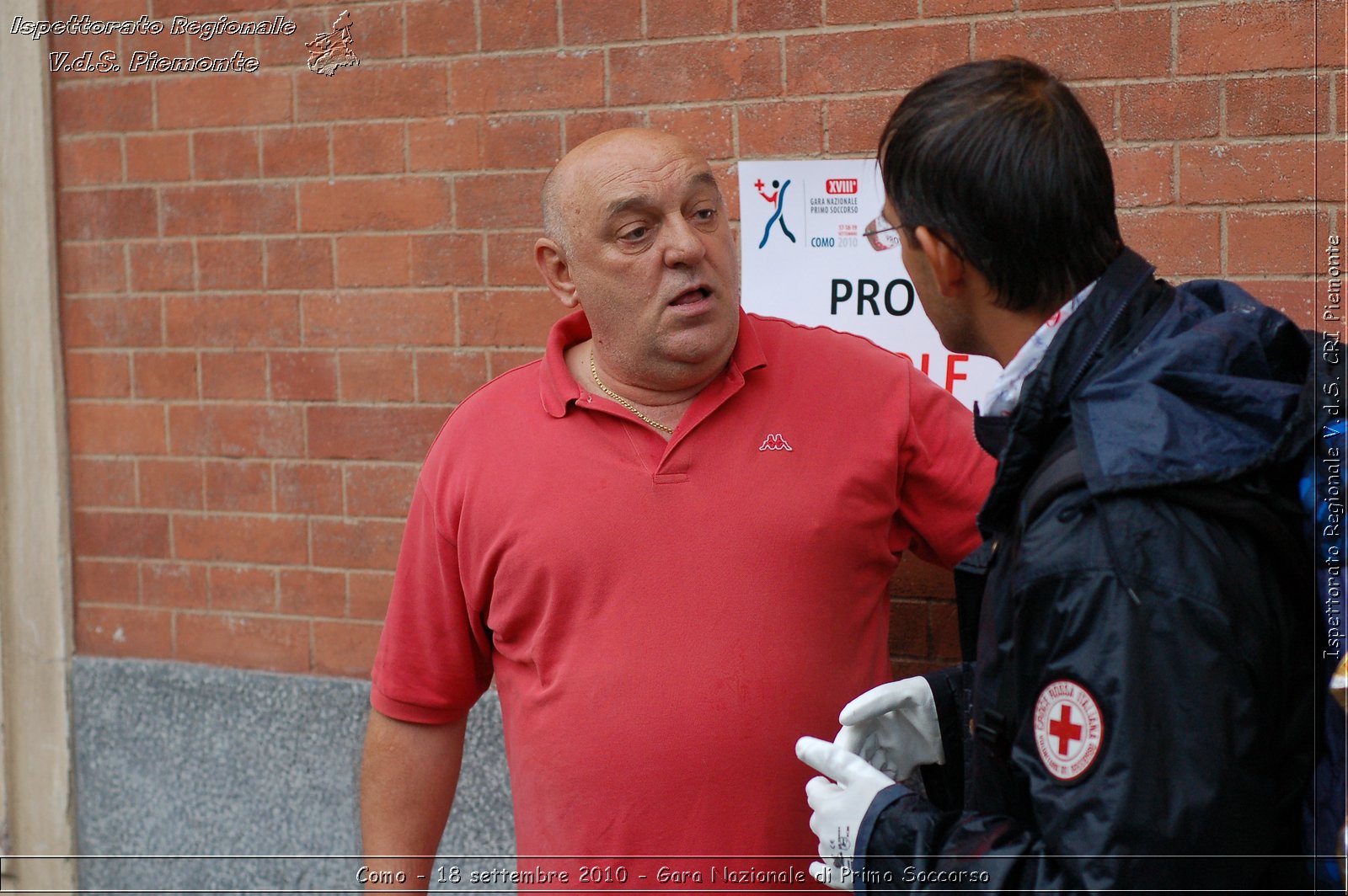 Como - 18 settembre 2010 - Gara Nazionale di Primo Soccorso -  Croce Rossa Italiana - Ispettorato Regionale Volontari del Soccorso Piemonte