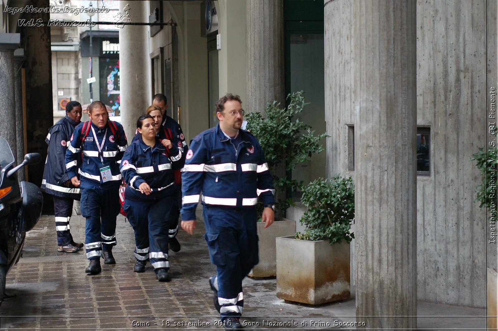 Como - 18 settembre 2010 - Gara Nazionale di Primo Soccorso -  Croce Rossa Italiana - Ispettorato Regionale Volontari del Soccorso Piemonte