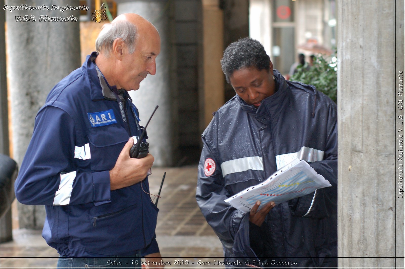 Como - 18 settembre 2010 - Gara Nazionale di Primo Soccorso -  Croce Rossa Italiana - Ispettorato Regionale Volontari del Soccorso Piemonte