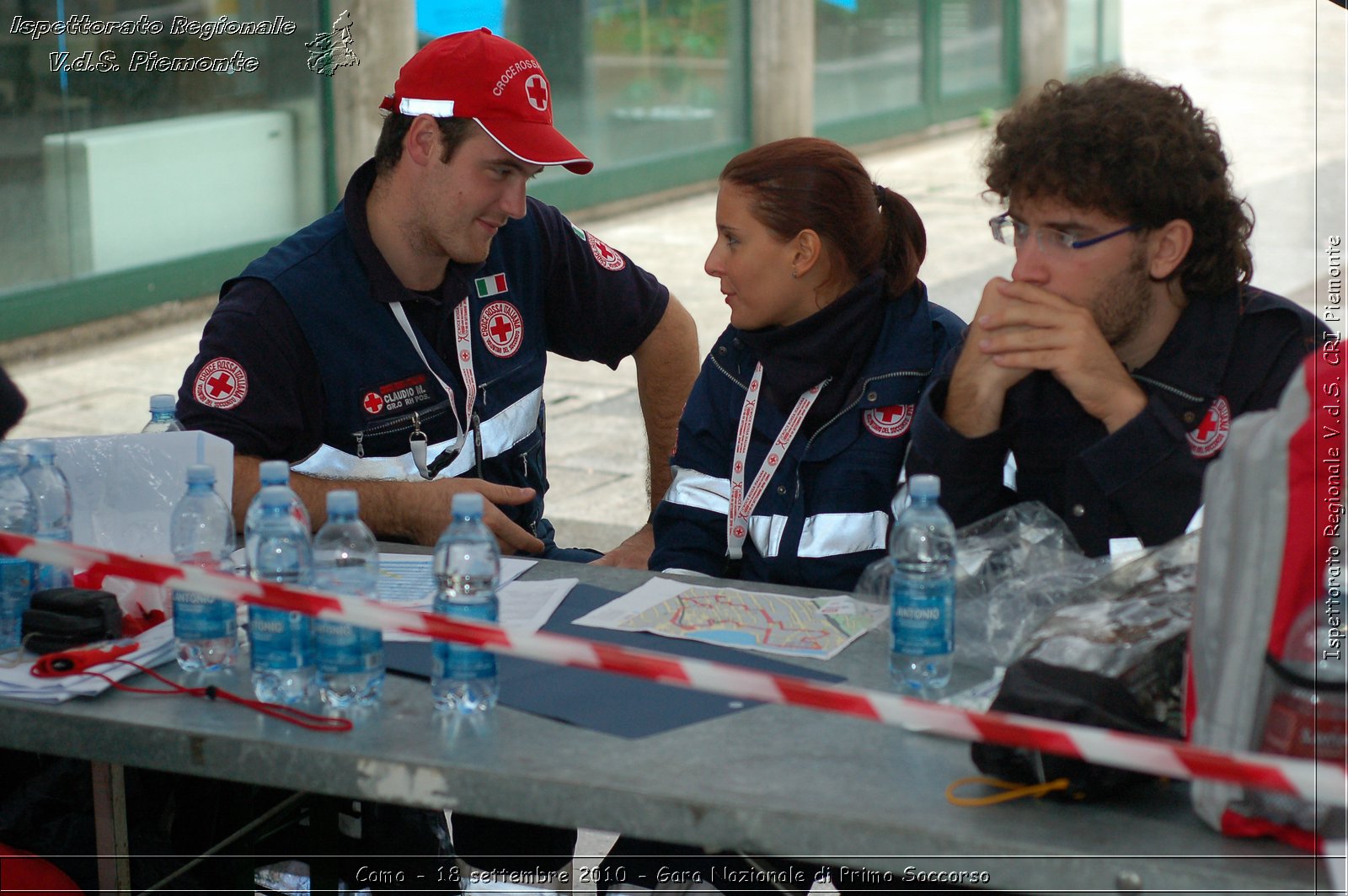 Como - 18 settembre 2010 - Gara Nazionale di Primo Soccorso -  Croce Rossa Italiana - Ispettorato Regionale Volontari del Soccorso Piemonte