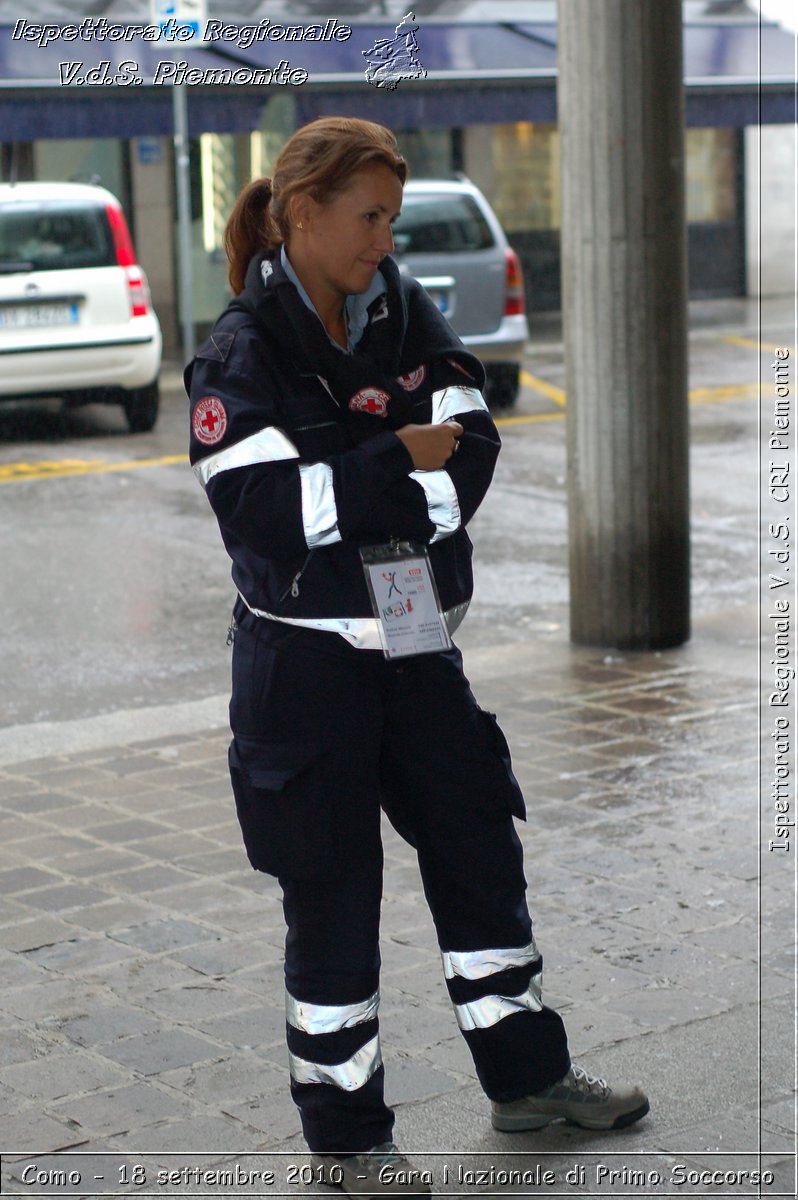 Como - 18 settembre 2010 - Gara Nazionale di Primo Soccorso -  Croce Rossa Italiana - Ispettorato Regionale Volontari del Soccorso Piemonte