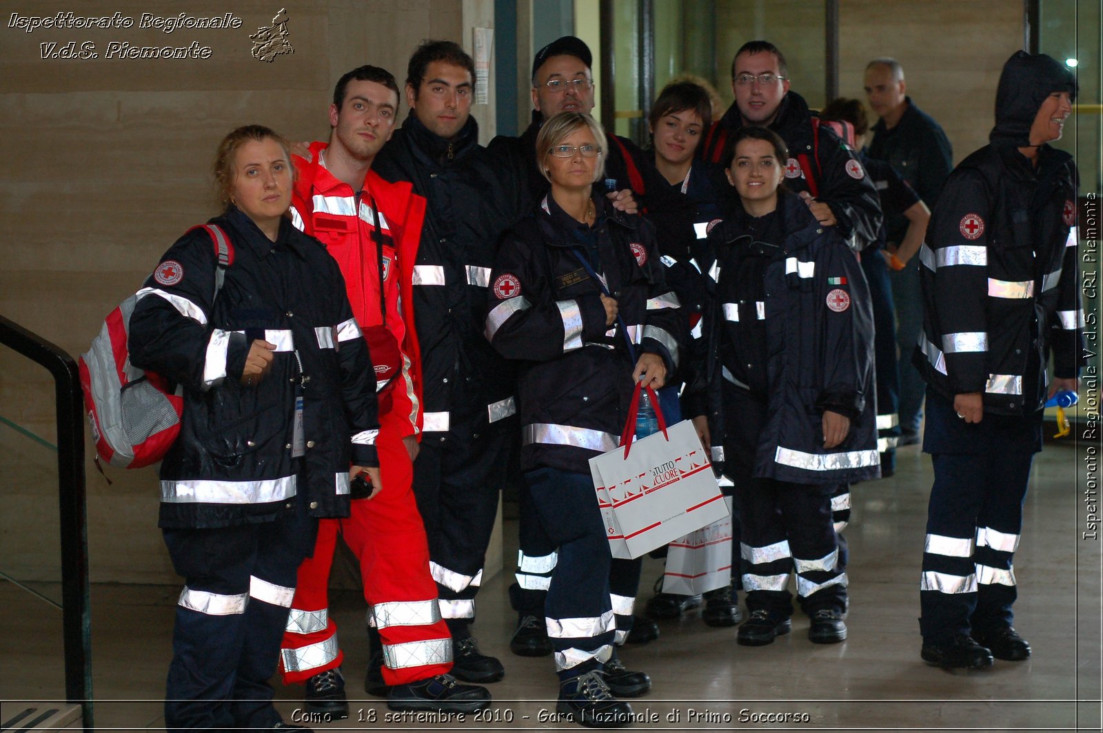 Como - 18 settembre 2010 - Gara Nazionale di Primo Soccorso -  Croce Rossa Italiana - Ispettorato Regionale Volontari del Soccorso Piemonte