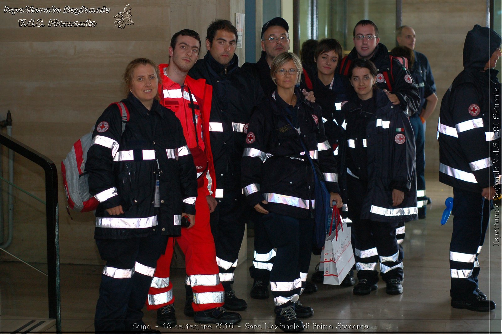 Como - 18 settembre 2010 - Gara Nazionale di Primo Soccorso -  Croce Rossa Italiana - Ispettorato Regionale Volontari del Soccorso Piemonte