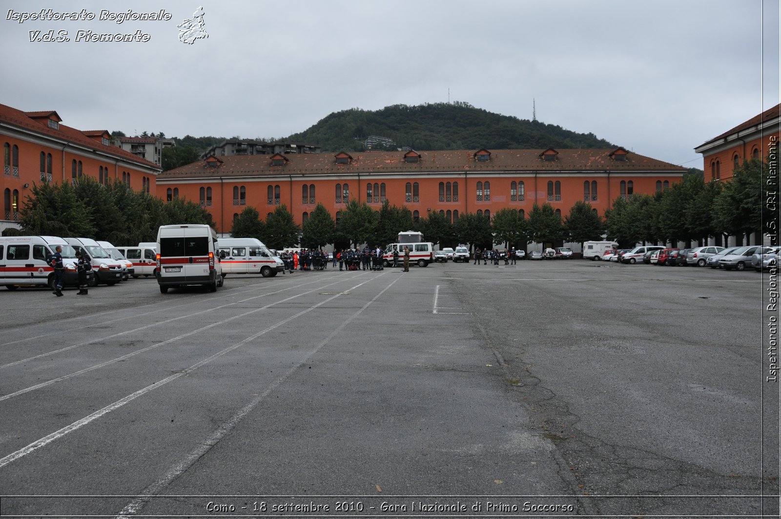 Como - 18 settembre 2010 - Gara Nazionale di Primo Soccorso -  Croce Rossa Italiana - Ispettorato Regionale Volontari del Soccorso Piemonte