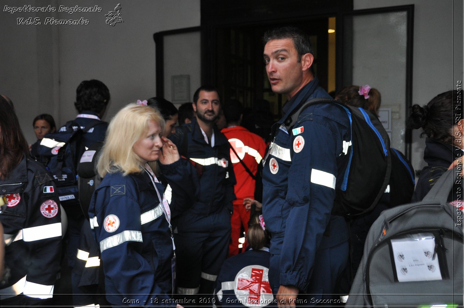 Como - 18 settembre 2010 - Gara Nazionale di Primo Soccorso -  Croce Rossa Italiana - Ispettorato Regionale Volontari del Soccorso Piemonte