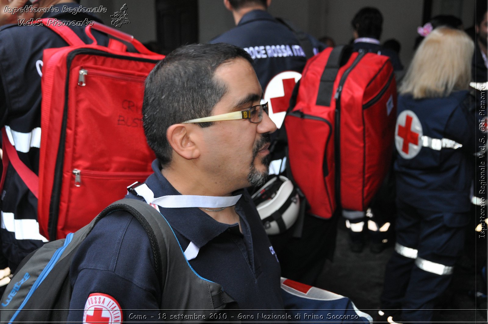 Como - 18 settembre 2010 - Gara Nazionale di Primo Soccorso -  Croce Rossa Italiana - Ispettorato Regionale Volontari del Soccorso Piemonte