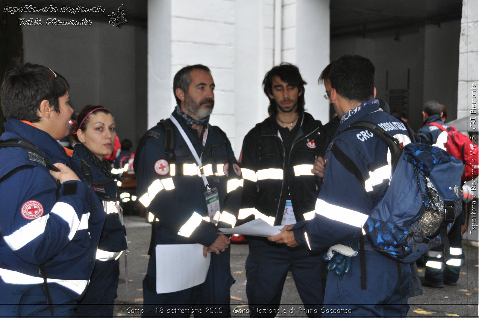 Como - 18 settembre 2010 - Gara Nazionale di Primo Soccorso -  Croce Rossa Italiana - Ispettorato Regionale Volontari del Soccorso Piemonte