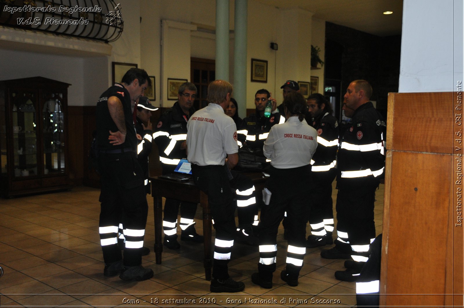 Como - 18 settembre 2010 - Gara Nazionale di Primo Soccorso -  Croce Rossa Italiana - Ispettorato Regionale Volontari del Soccorso Piemonte