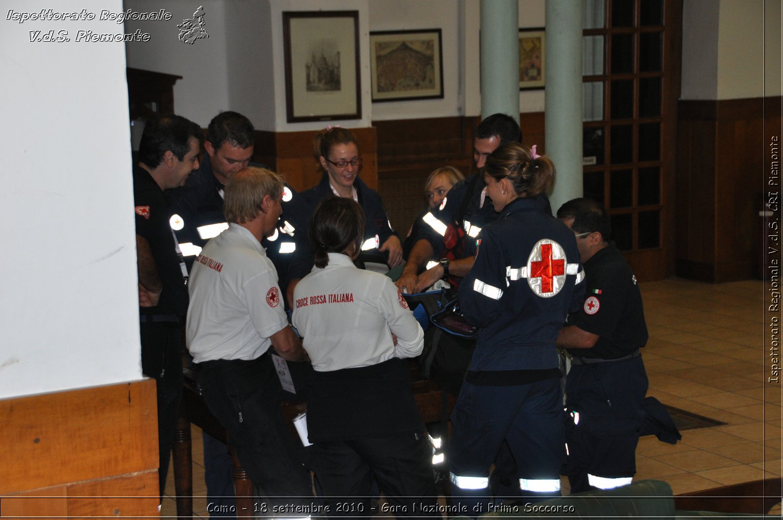 Como - 18 settembre 2010 - Gara Nazionale di Primo Soccorso -  Croce Rossa Italiana - Ispettorato Regionale Volontari del Soccorso Piemonte