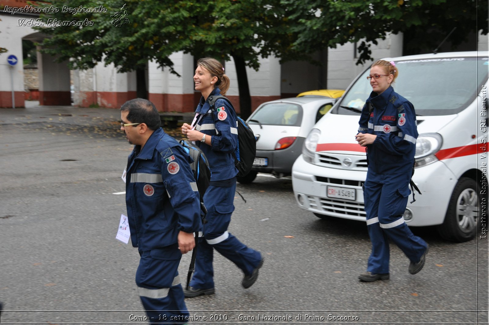 Como - 18 settembre 2010 - Gara Nazionale di Primo Soccorso -  Croce Rossa Italiana - Ispettorato Regionale Volontari del Soccorso Piemonte