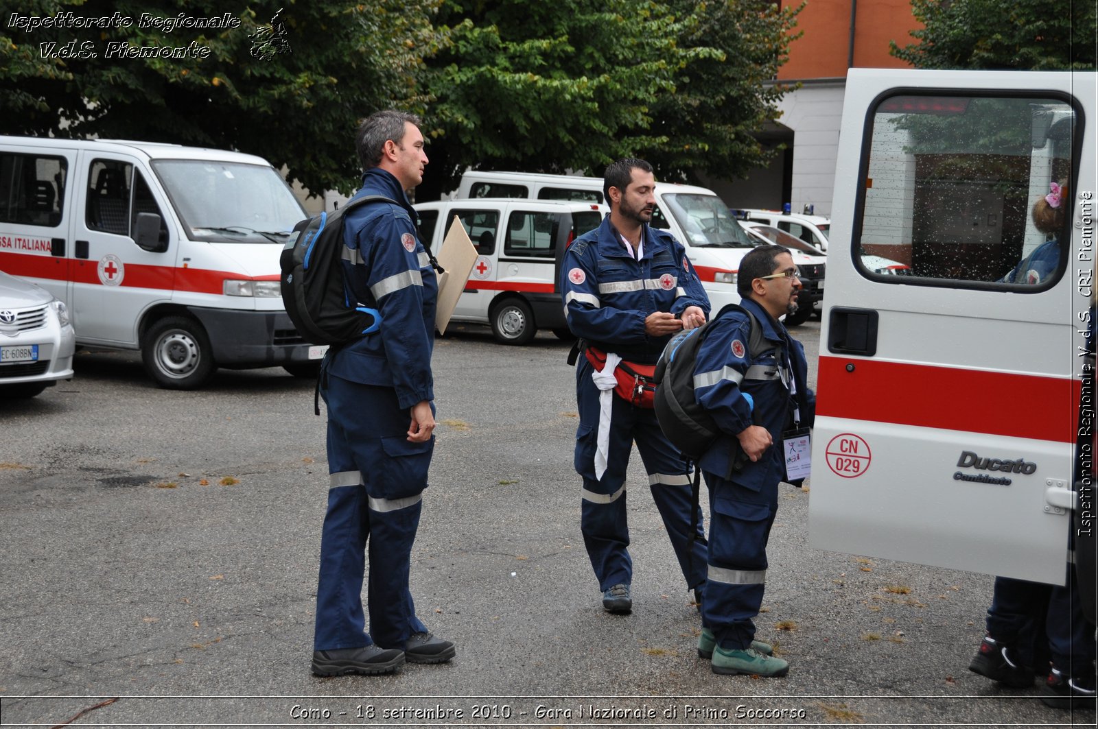 Como - 18 settembre 2010 - Gara Nazionale di Primo Soccorso -  Croce Rossa Italiana - Ispettorato Regionale Volontari del Soccorso Piemonte