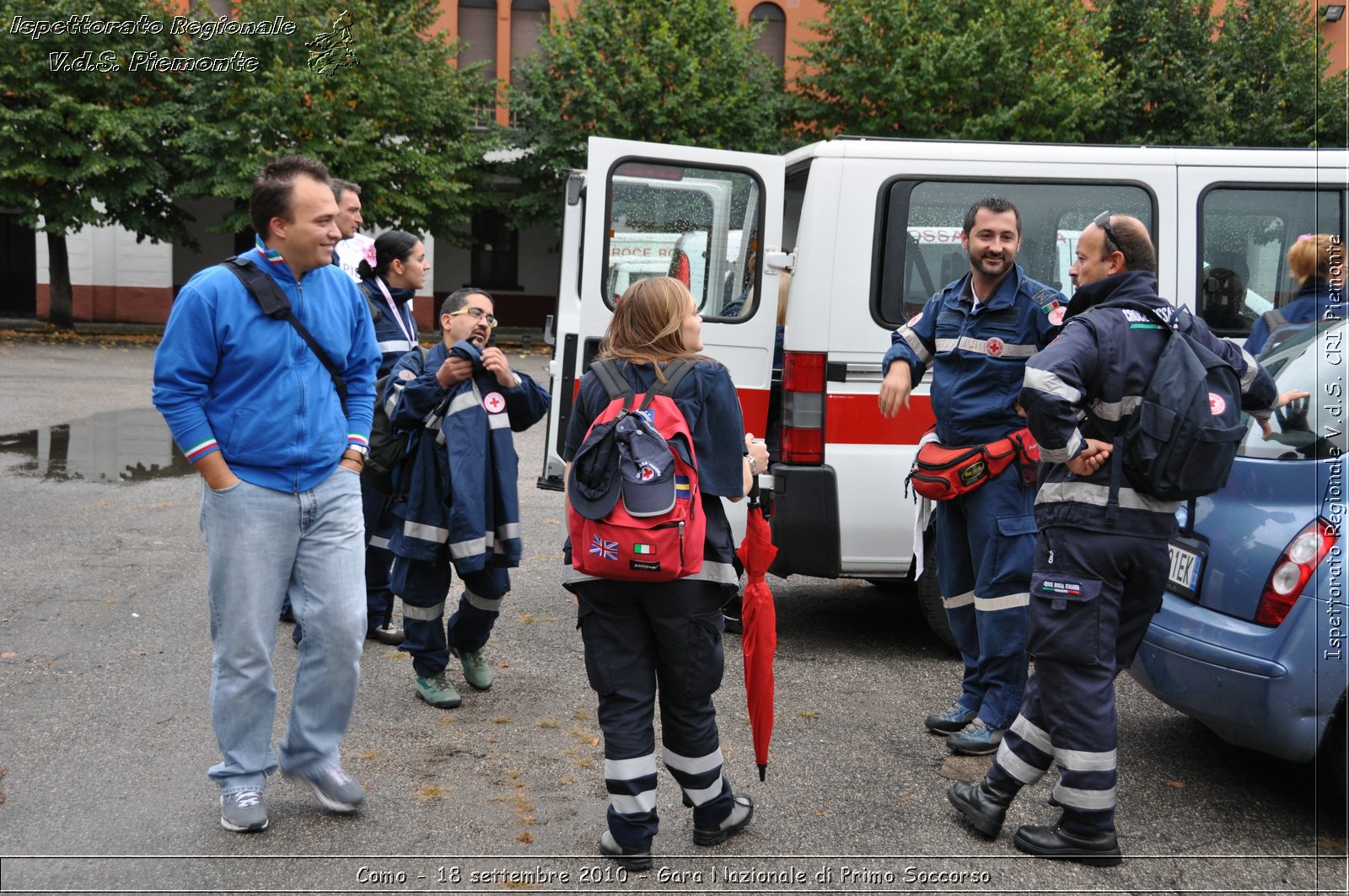 Como - 18 settembre 2010 - Gara Nazionale di Primo Soccorso -  Croce Rossa Italiana - Ispettorato Regionale Volontari del Soccorso Piemonte