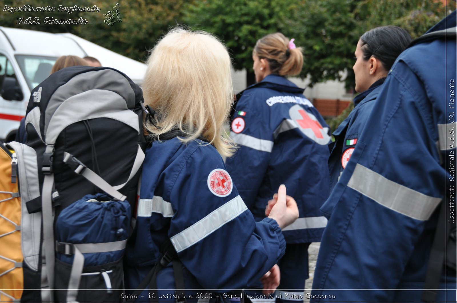 Como - 18 settembre 2010 - Gara Nazionale di Primo Soccorso -  Croce Rossa Italiana - Ispettorato Regionale Volontari del Soccorso Piemonte