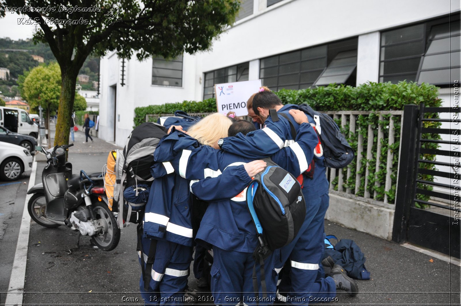 Como - 18 settembre 2010 - Gara Nazionale di Primo Soccorso -  Croce Rossa Italiana - Ispettorato Regionale Volontari del Soccorso Piemonte