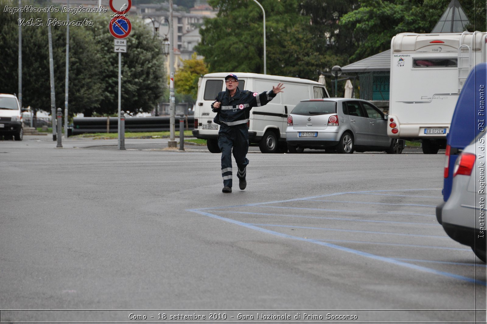 Como - 18 settembre 2010 - Gara Nazionale di Primo Soccorso -  Croce Rossa Italiana - Ispettorato Regionale Volontari del Soccorso Piemonte