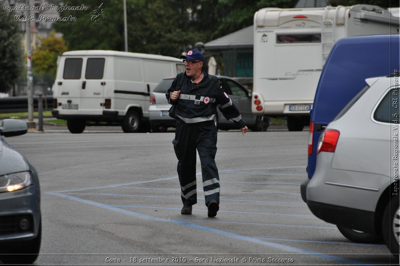 Como - 18 settembre 2010 - Gara Nazionale di Primo Soccorso -  Croce Rossa Italiana - Ispettorato Regionale Volontari del Soccorso Piemonte