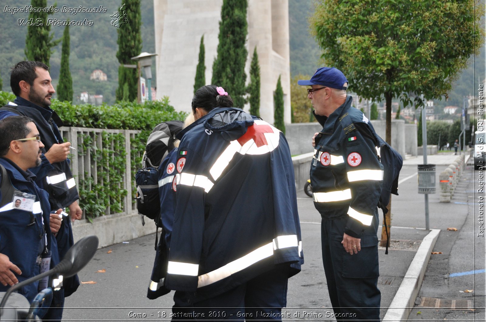 Como - 18 settembre 2010 - Gara Nazionale di Primo Soccorso -  Croce Rossa Italiana - Ispettorato Regionale Volontari del Soccorso Piemonte