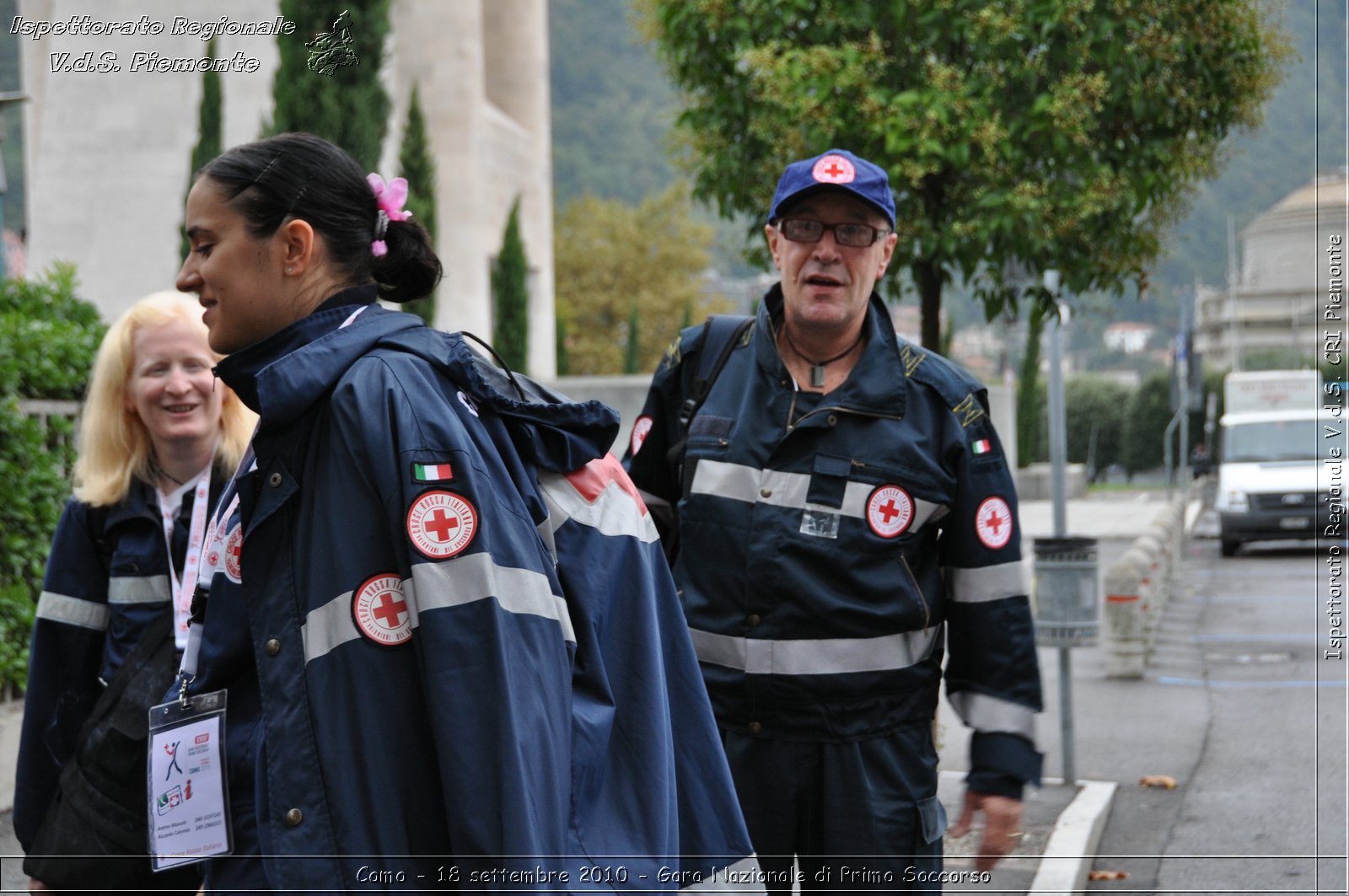 Como - 18 settembre 2010 - Gara Nazionale di Primo Soccorso -  Croce Rossa Italiana - Ispettorato Regionale Volontari del Soccorso Piemonte