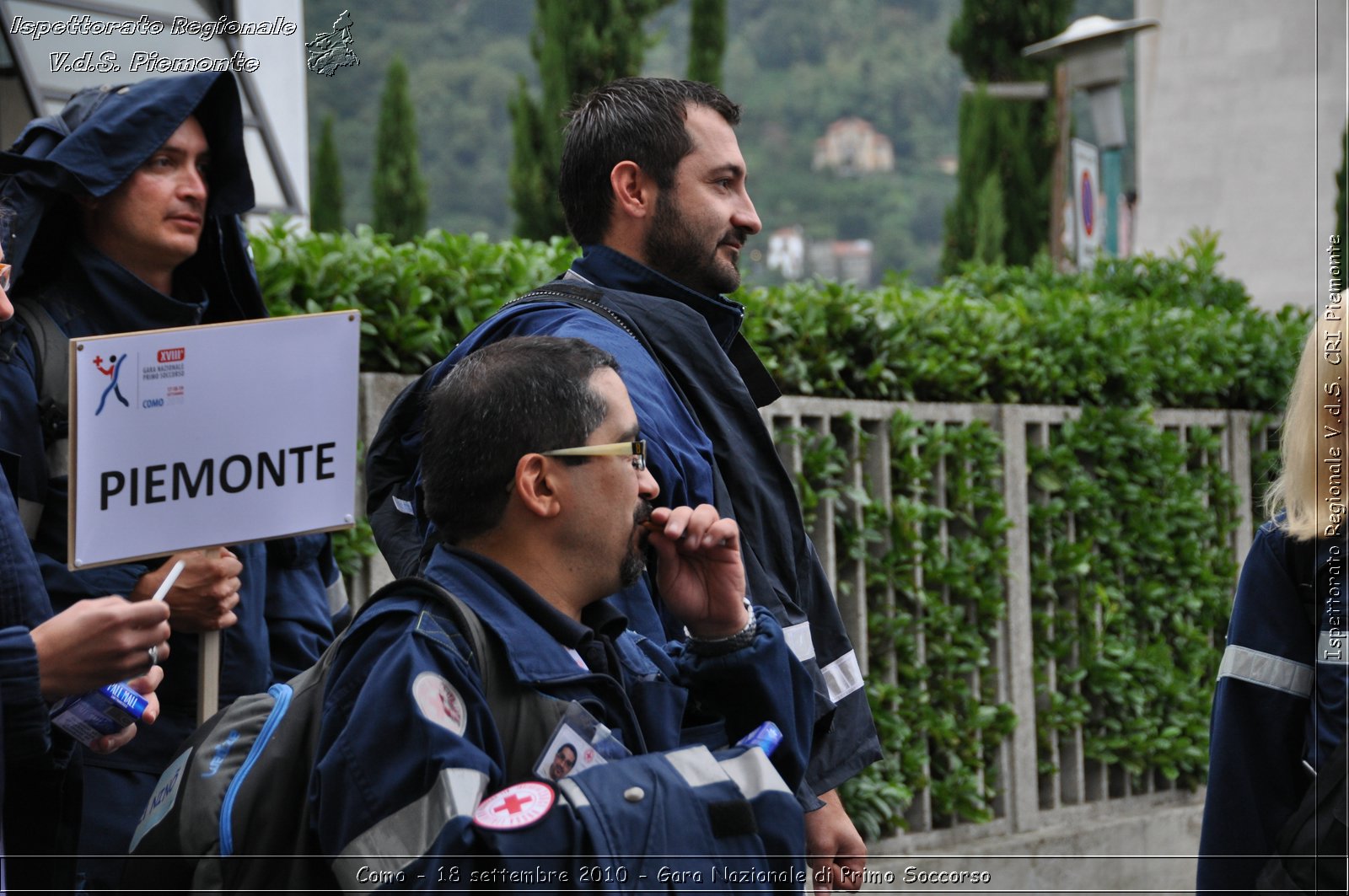 Como - 18 settembre 2010 - Gara Nazionale di Primo Soccorso -  Croce Rossa Italiana - Ispettorato Regionale Volontari del Soccorso Piemonte