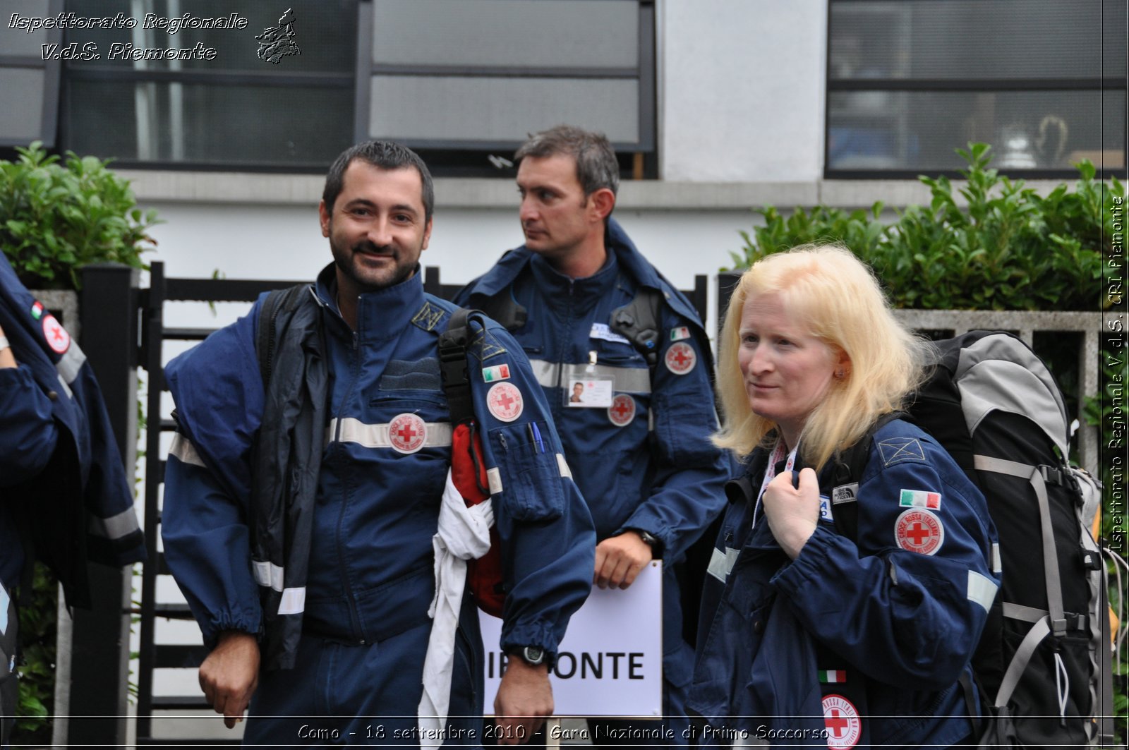 Como - 18 settembre 2010 - Gara Nazionale di Primo Soccorso -  Croce Rossa Italiana - Ispettorato Regionale Volontari del Soccorso Piemonte