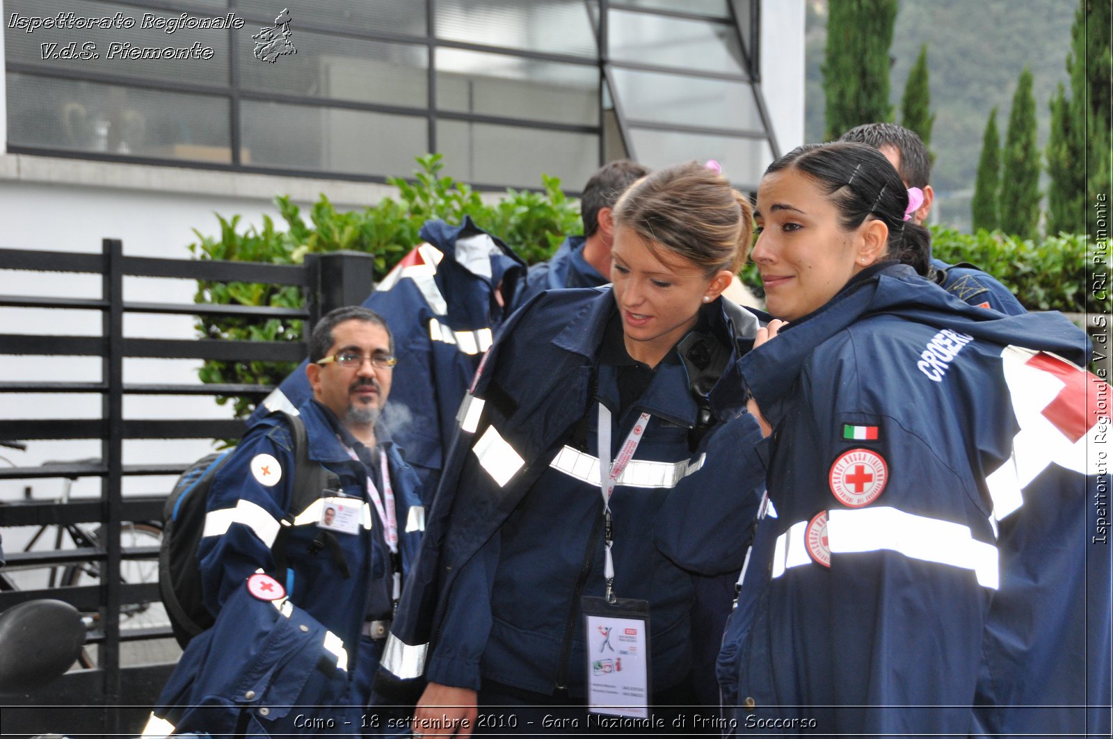 Como - 18 settembre 2010 - Gara Nazionale di Primo Soccorso -  Croce Rossa Italiana - Ispettorato Regionale Volontari del Soccorso Piemonte