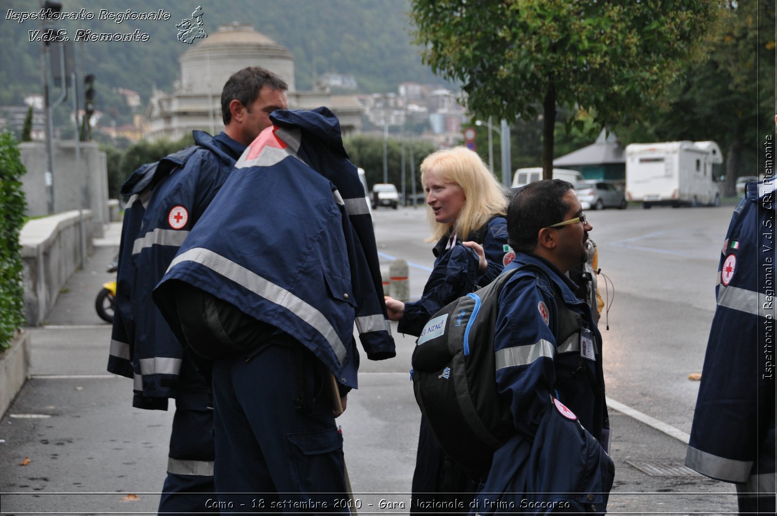 Como - 18 settembre 2010 - Gara Nazionale di Primo Soccorso -  Croce Rossa Italiana - Ispettorato Regionale Volontari del Soccorso Piemonte