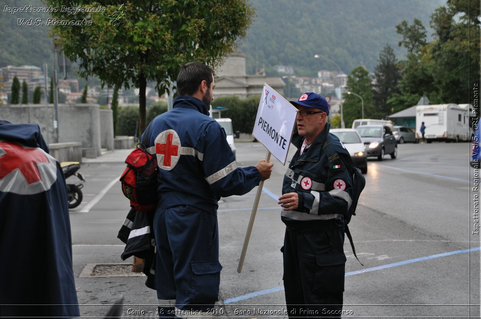 Como - 18 settembre 2010 - Gara Nazionale di Primo Soccorso -  Croce Rossa Italiana - Ispettorato Regionale Volontari del Soccorso Piemonte