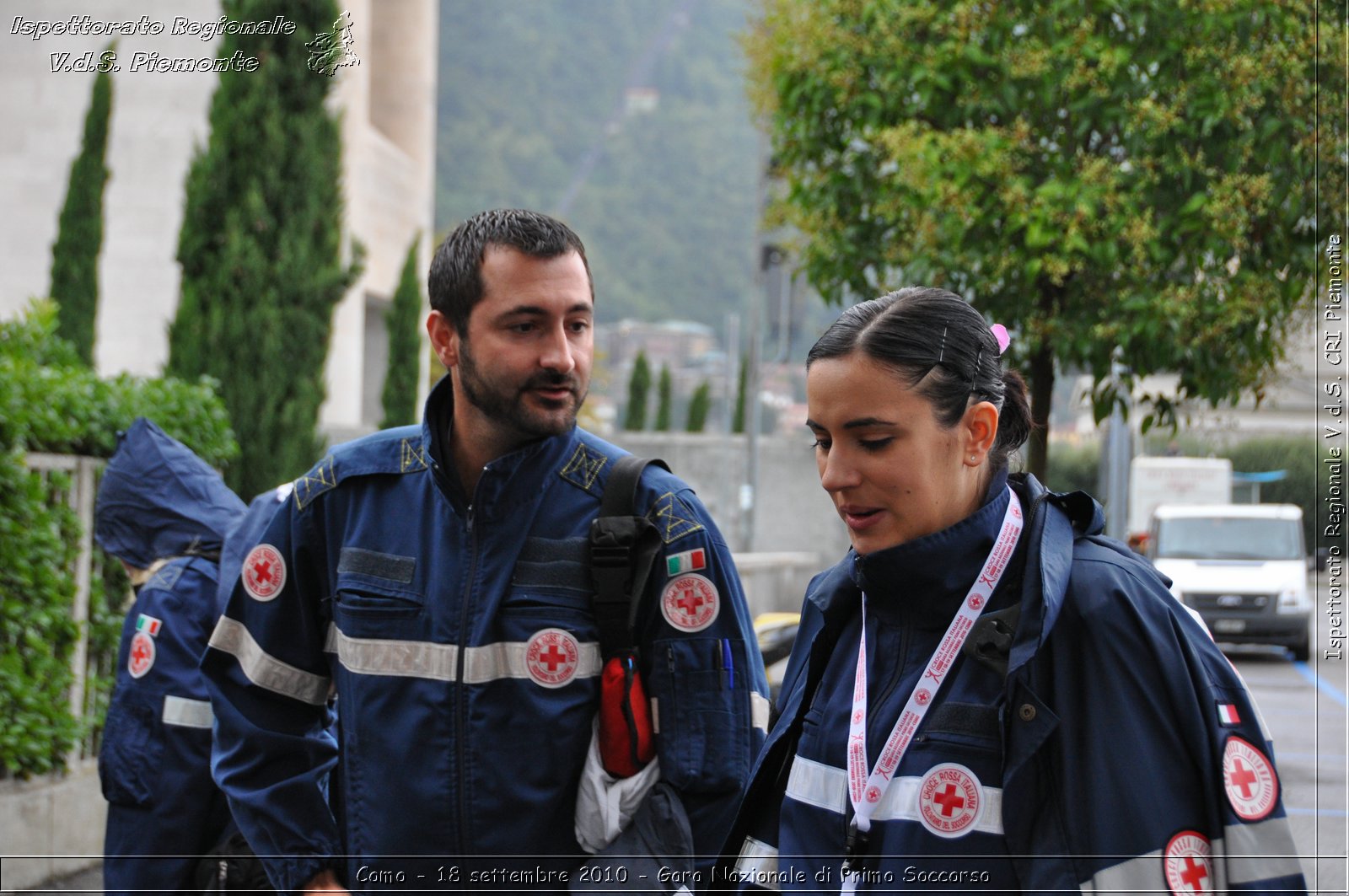 Como - 18 settembre 2010 - Gara Nazionale di Primo Soccorso -  Croce Rossa Italiana - Ispettorato Regionale Volontari del Soccorso Piemonte