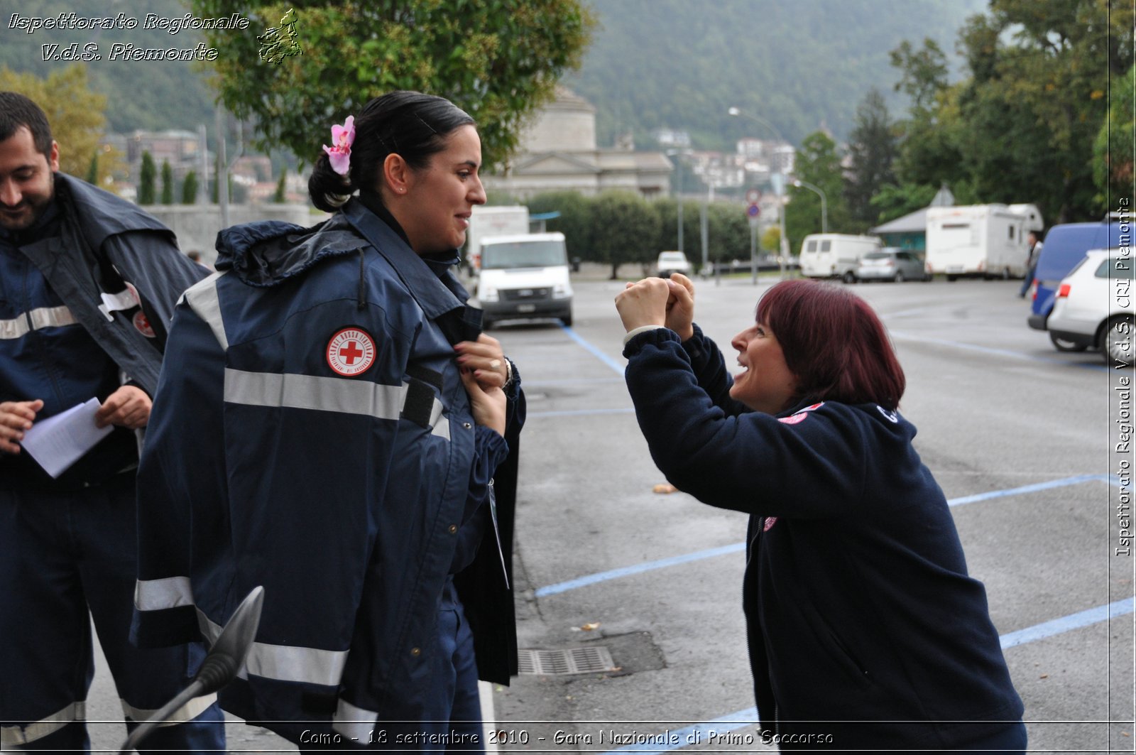 Como - 18 settembre 2010 - Gara Nazionale di Primo Soccorso -  Croce Rossa Italiana - Ispettorato Regionale Volontari del Soccorso Piemonte