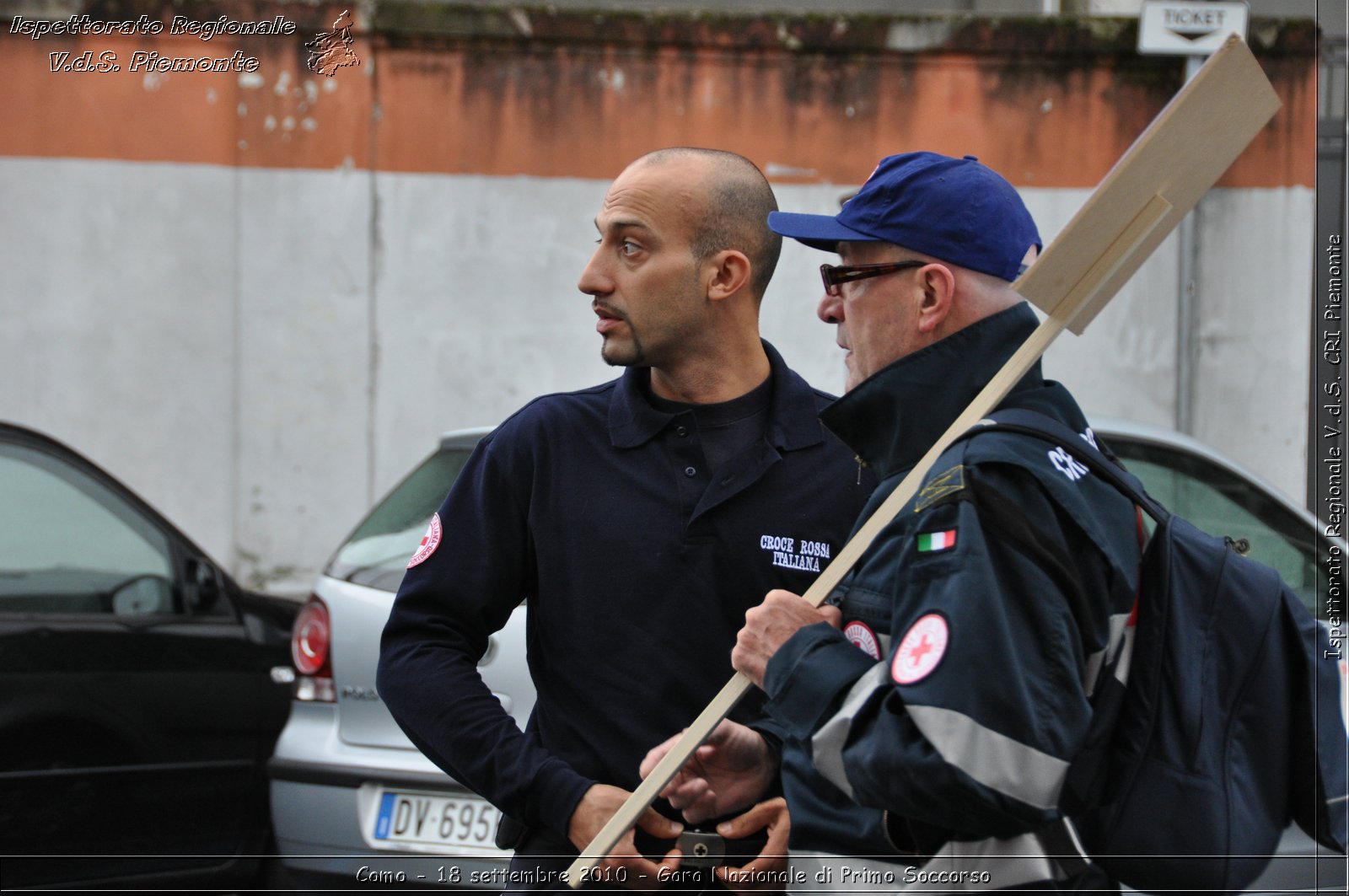 Como - 18 settembre 2010 - Gara Nazionale di Primo Soccorso -  Croce Rossa Italiana - Ispettorato Regionale Volontari del Soccorso Piemonte