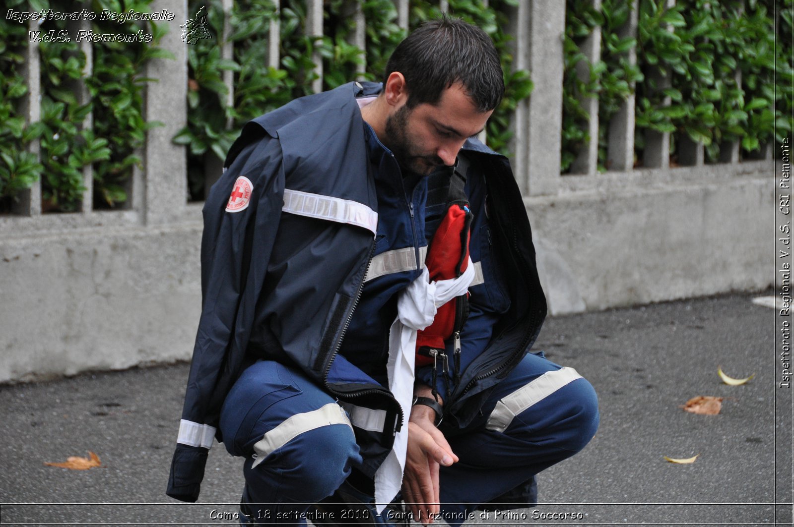 Como - 18 settembre 2010 - Gara Nazionale di Primo Soccorso -  Croce Rossa Italiana - Ispettorato Regionale Volontari del Soccorso Piemonte