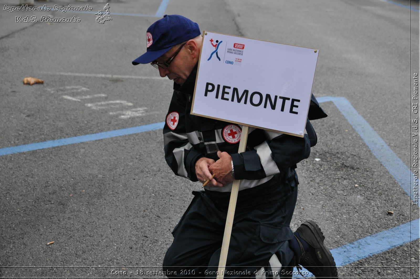 Como - 18 settembre 2010 - Gara Nazionale di Primo Soccorso -  Croce Rossa Italiana - Ispettorato Regionale Volontari del Soccorso Piemonte