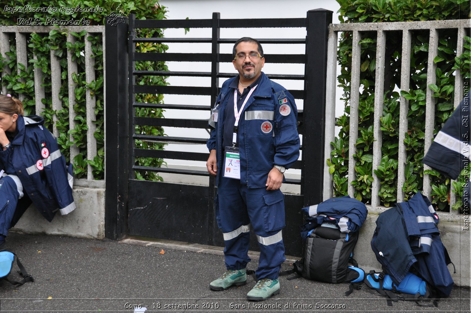 Como - 18 settembre 2010 - Gara Nazionale di Primo Soccorso -  Croce Rossa Italiana - Ispettorato Regionale Volontari del Soccorso Piemonte