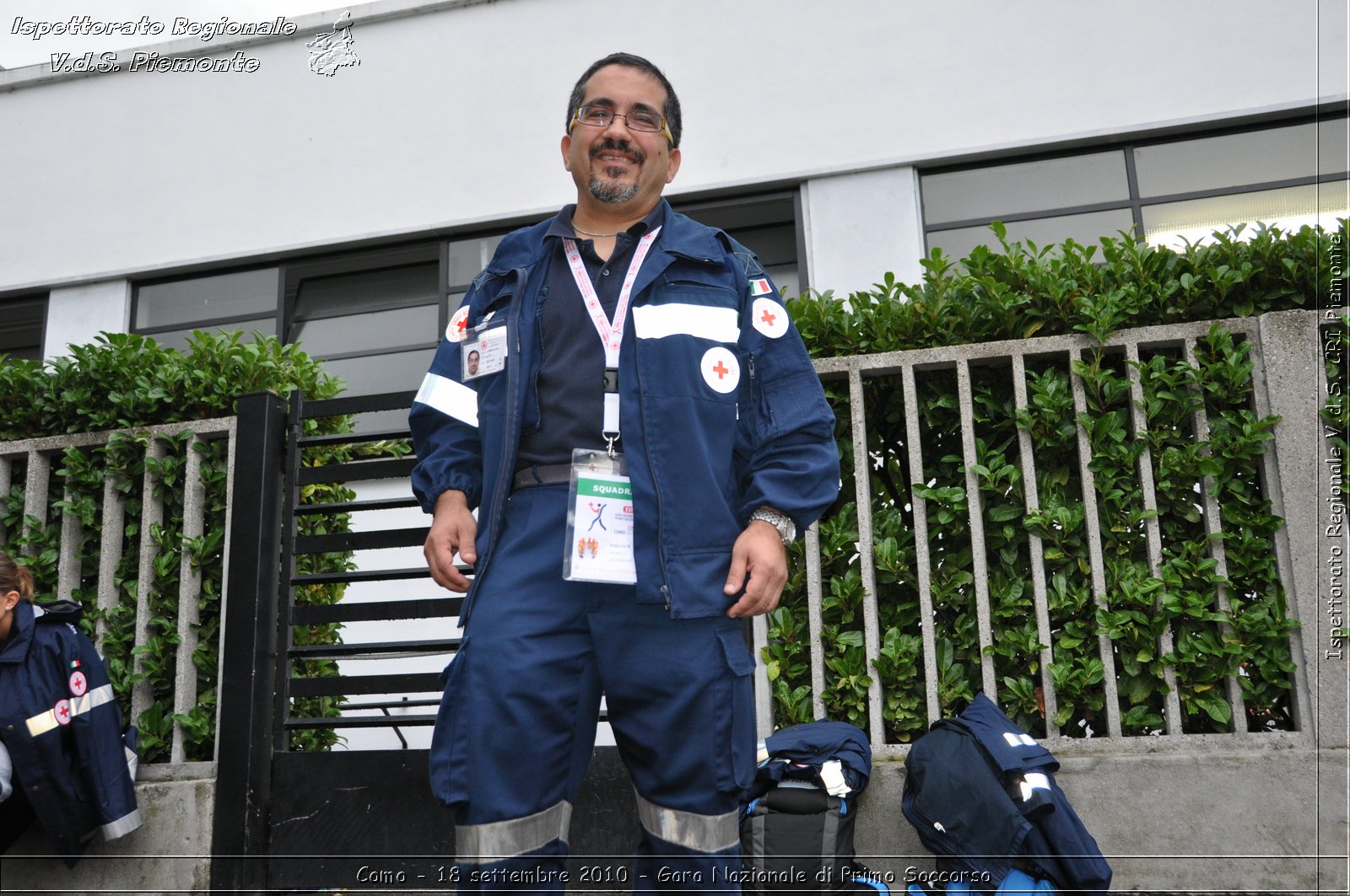 Como - 18 settembre 2010 - Gara Nazionale di Primo Soccorso -  Croce Rossa Italiana - Ispettorato Regionale Volontari del Soccorso Piemonte