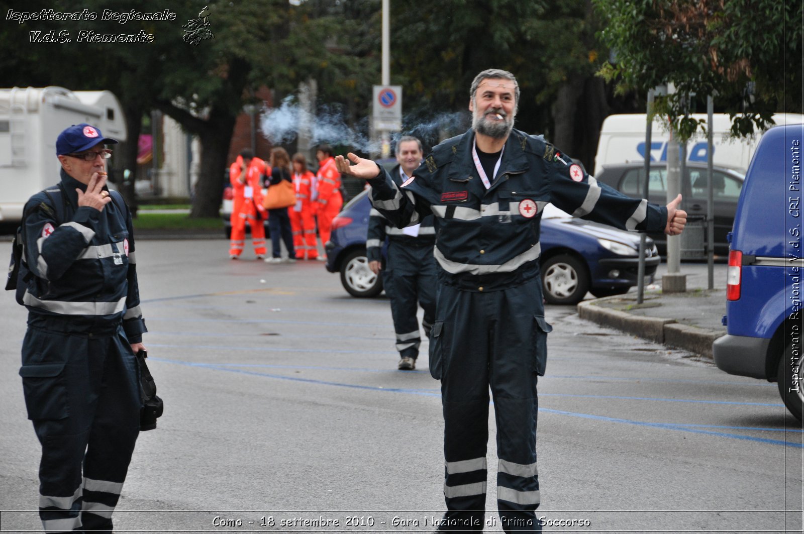 Como - 18 settembre 2010 - Gara Nazionale di Primo Soccorso -  Croce Rossa Italiana - Ispettorato Regionale Volontari del Soccorso Piemonte