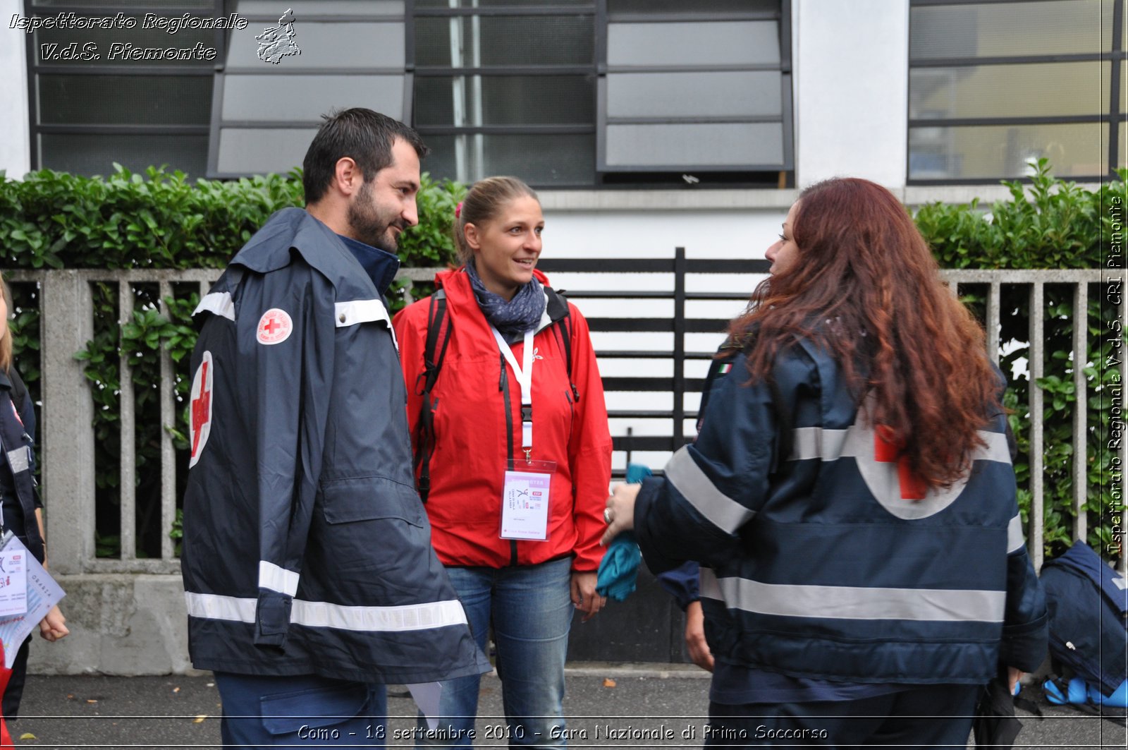 Como - 18 settembre 2010 - Gara Nazionale di Primo Soccorso -  Croce Rossa Italiana - Ispettorato Regionale Volontari del Soccorso Piemonte